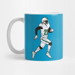 De'Von Achane Running Mug